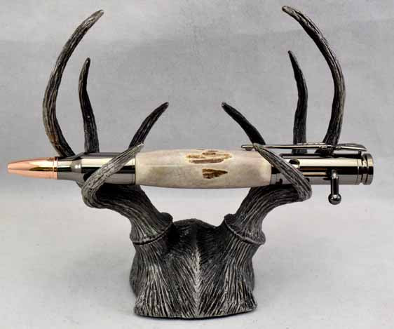 Custom Slimline Gun Metal Antler offers Pen - Send us your Antler… or Don’t!