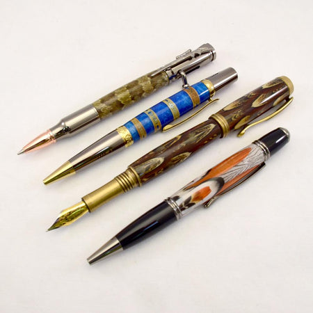 Patriot (Artisan) Ballpoint Pen Kit - Black Chrome